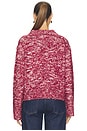 view 4 of 4 Marlee Crew Pullover Sweater in Red