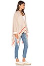 view 2 of 4 Addie Poncho in Tan