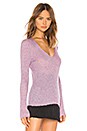 view 2 of 4 Donna V Neck Sweater in Lilac