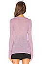 view 3 of 4 Donna V Neck Sweater in Lilac
