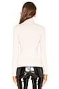 view 3 of 4 Brynn Rib Turtleneck in Ecru