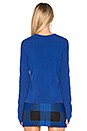 view 3 of 4 PULL CROPPED CACHEMIRE VALENTINA in Bright Blue
