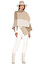 view 1 of 4 Reversible Camden Poncho in Camel