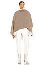 view 2 of 4 Reversible Camden Poncho in Camel