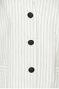 view 5 of 5 Erin Linen Vest in White Stripe
