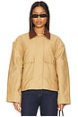 view 2 of 5 Nonie 2-in-1 Cotton Twill Jacket in Beige