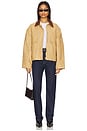 view 5 of 5 Nonie 2-in-1 Cotton Twill Jacket in Beige