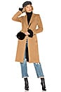 view 1 of 4 Duke Coat in Dark Camel