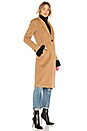 view 3 of 4 Duke Coat in Dark Camel
