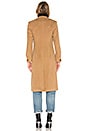view 4 of 4 Duke Coat in Dark Camel