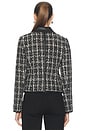 view 3 of 5 Eloise Blazer in Black Plaid