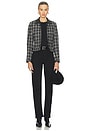 view 4 of 5 Eloise Blazer in Black Plaid