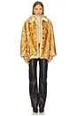 view 5 of 5 Brenna Faux Fur Jacket in Brown
