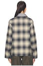 view 4 of 5 Carrie Reversible Jacket in Grey Plaid