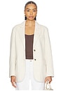 view 1 of 5 Zoe Wool Blazer in Ivory