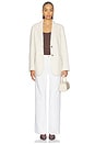 view 5 of 5 Zoe Wool Blazer in Ivory