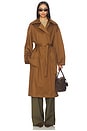 view 1 of 4 Rue Cotton Trench in Light Brown