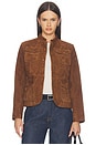 view 1 of 5 Mercer Suede Blazer in Brown