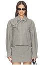 view 1 of 6 Krista Wool Jacket in Black Plaid