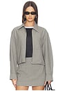 view 2 of 6 Krista Wool Jacket in Black Plaid