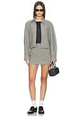 view 5 of 6 Krista Wool Jacket in Black Plaid