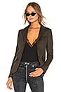 view 1 of 4 VESTE SLADE in Army & Black