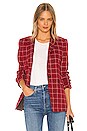 view 1 of 5 VESTE HAZEL in Red Check
