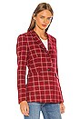 view 3 of 5 VESTE HAZEL in Red Check