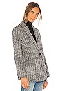 view 3 of 5 VESTE AMES in Black & White Multi