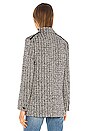 view 4 of 5 VESTE AMES in Black & White Multi