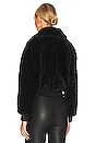 view 4 of 5 Nikki Faux Fur Jacket in Black
