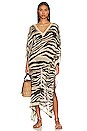 view 1 of 3 Kaia Kaftan in Ivory Tiger