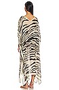 view 3 of 3 Kaia Kaftan in Ivory Tiger