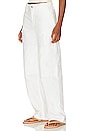 view 3 of 5 Nora Cargo Pant in Optic White