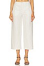 view 1 of 4 Dylan Pant in White Stripe