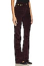 view 2 of 4 Casey High-Rise Flare Pant in Burgundy