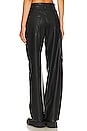 view 3 of 4 Sid Faux Leather Carpenter Pant in Black