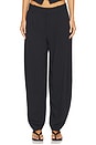 view 1 of 6 PANTALON CECILY in Black