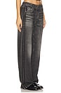 view 3 of 7 Miramar Wide Leg Track Pant in Washed Black