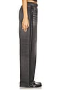 view 4 of 7 Miramar Wide Leg Track Pant in Washed Black