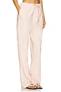 view 2 of 6 Logan Linen Beach Pant in Rose