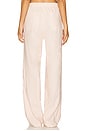 view 4 of 6 Logan Linen Beach Pant in Rose