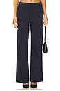 view 1 of 6 Irina Ponte Tailored Pant in Navy Multi