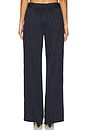 view 4 of 6 Irina Ponte Tailored Pant in Navy Multi