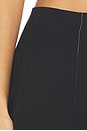 view 6 of 6 Irina Highrise Contrast Stitch Pant in Black