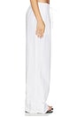 view 3 of 6 Marin Emb Pant in White