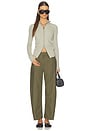 view 5 of 6 Stevie Utility Tapered Pant in Olive