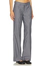 view 2 of 6 Saige Stripe Poplin Pant in Salute Stripe