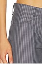 view 6 of 6 Saige Stripe Poplin Pant in Salute Stripe