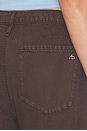 view 6 of 6 PANTALÓN PHOEBE  in Dark Brown Satin